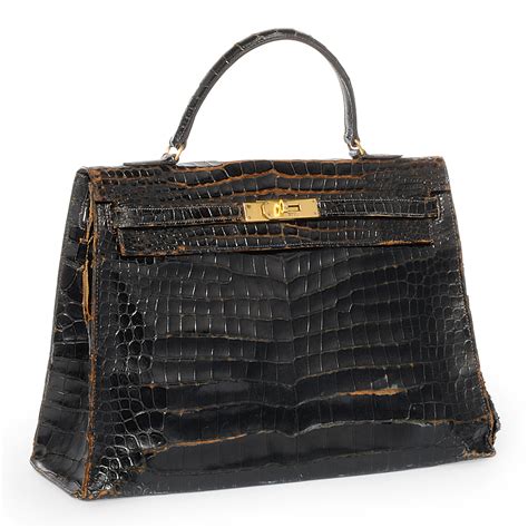 hermes mini kelly bag crocodile|Hermes vintage crocodile Kelly Bag.